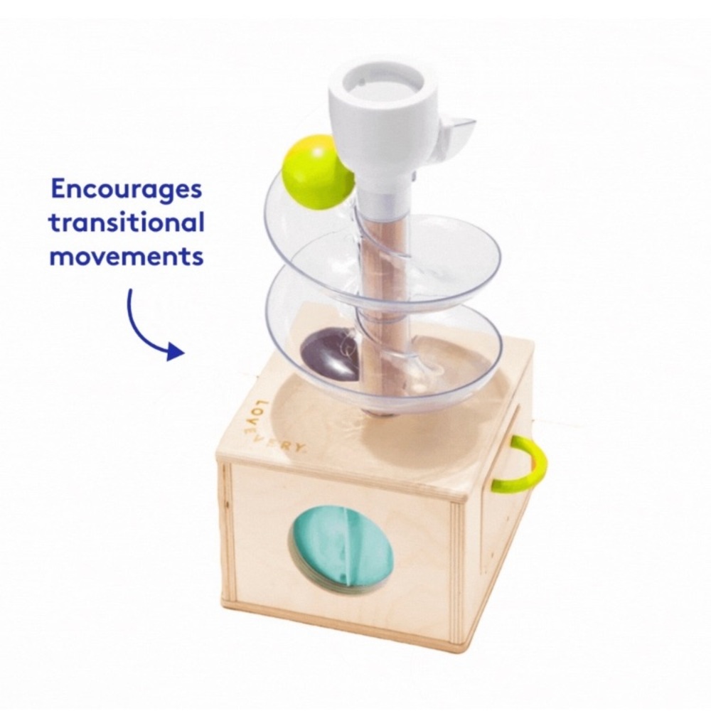 Lovery Slide & Seek Ball Run with ball Montessori